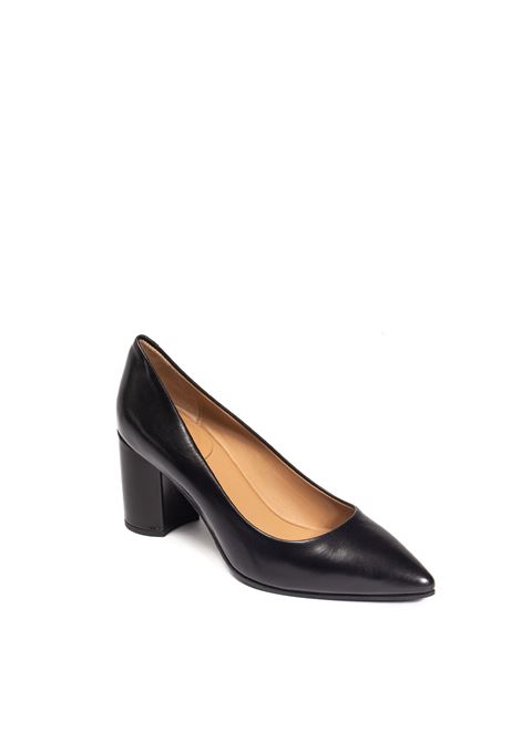 Black t90 pumps FRANCO RUSSO | 6901/SNAPPA-NERO